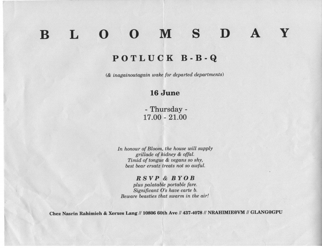 blooms day